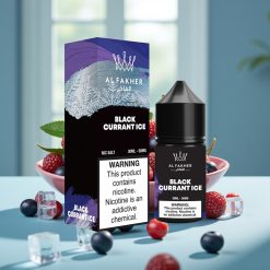 AL Fakher Nicotine Salt E-Liquid Puffs 30ml Czarna Porzeczka Lód 50mg
