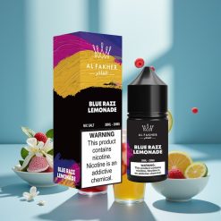AL Fakher Nicotine Salt Puffs 30ml Niebieska Lemoniada Malinowa 20MG