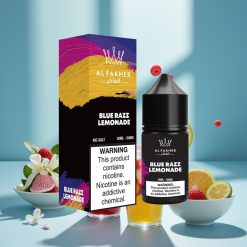 AL Fakher Nicotine Salt Puffs 30ml Niebieska Lemoniada Malinowa 50MG
