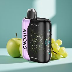 Aivono AIM BOOM 25000 Puffs 28ml 650mAh Zielone Jabłko Winogrono