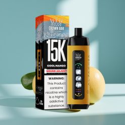 Al Fakher 15k Ice Adjust Chmury Jednorazowe 15000 Puffów 22ml Mango Chłodne