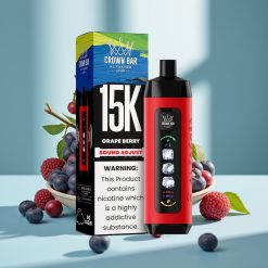 Al Fakher 15k Ice Adjust Clouds Dyspozycyjne 15000 Puffów 22ml Winorośl Jagoda