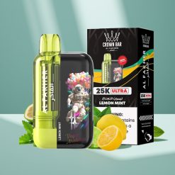 Al Fakher Crown Bar Ultra 25K 22ml Cytrynowa Mięta vape shop Poland