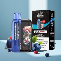 Al Fakher Crown Bar Ultra 25K 22ml Jagoda Niebieska