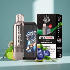 Al Fakher Crown Bar Ultra 25K Kosmiczny Sen LED Mesh