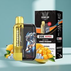 Al Fakher Crown Bar Ultra 25K LED Chłodne Mango vape shop Poland
