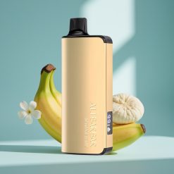 Alibarbar Ingot 9000 Puffs 22ml 2350mah Bananowy Bzyk