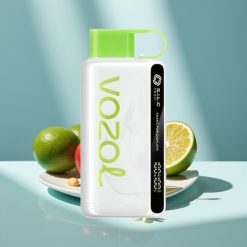 VOZOL STAR 9000/12000 Wiśnia Limonka z S.i.L.C TECH i ochroną ustnika